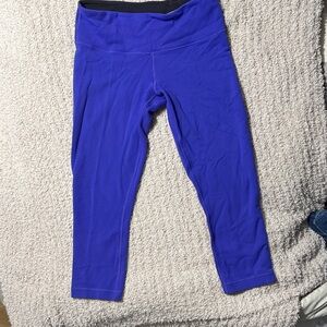lululemon athletica Vibrant Blue Leggings
